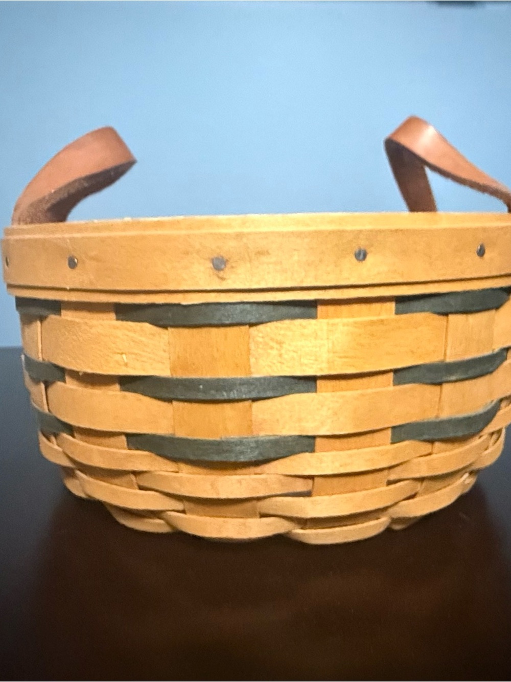 Longaberger Heartland Button Basket Combo with Protector